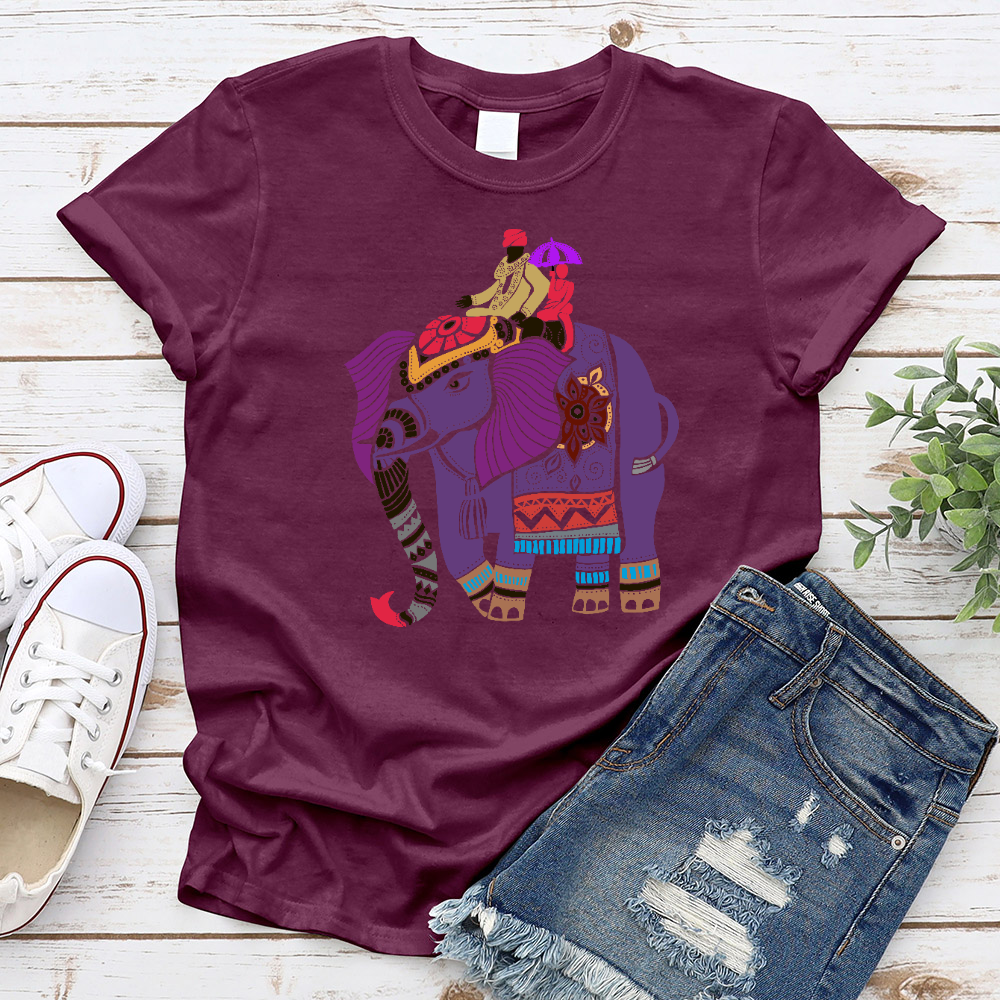 Traveling Abroad Elephant T-shirt