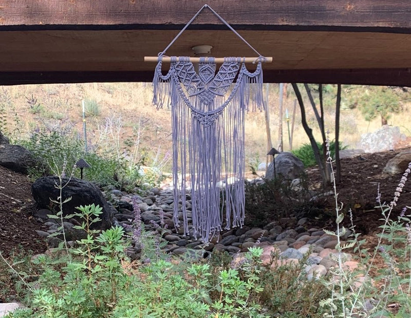 The Silver Lining Macrame
