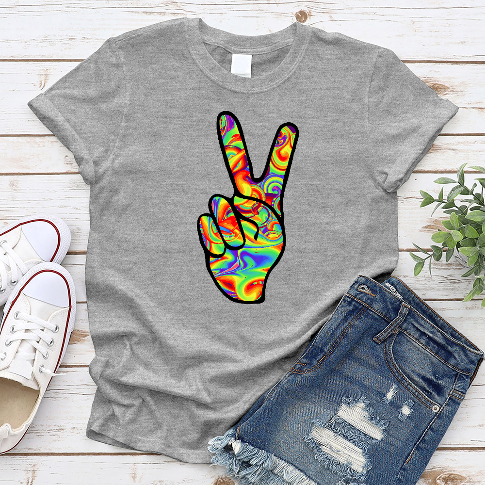 Trippy Peace Tee