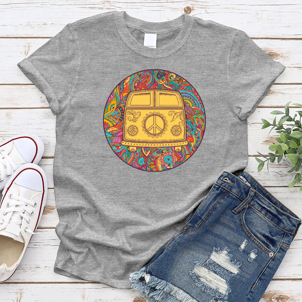 Vintage Hippie Bus Tee