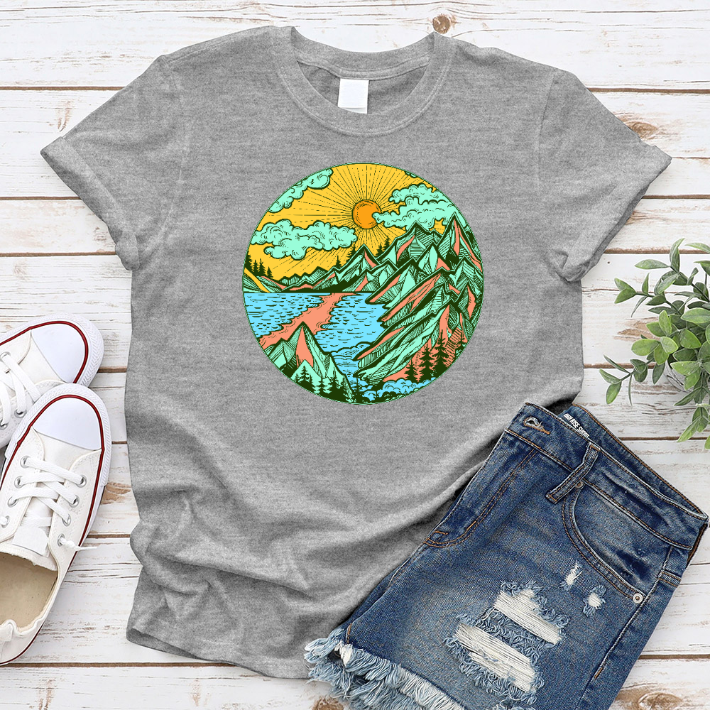 Atlantis Landscape T-Shirt