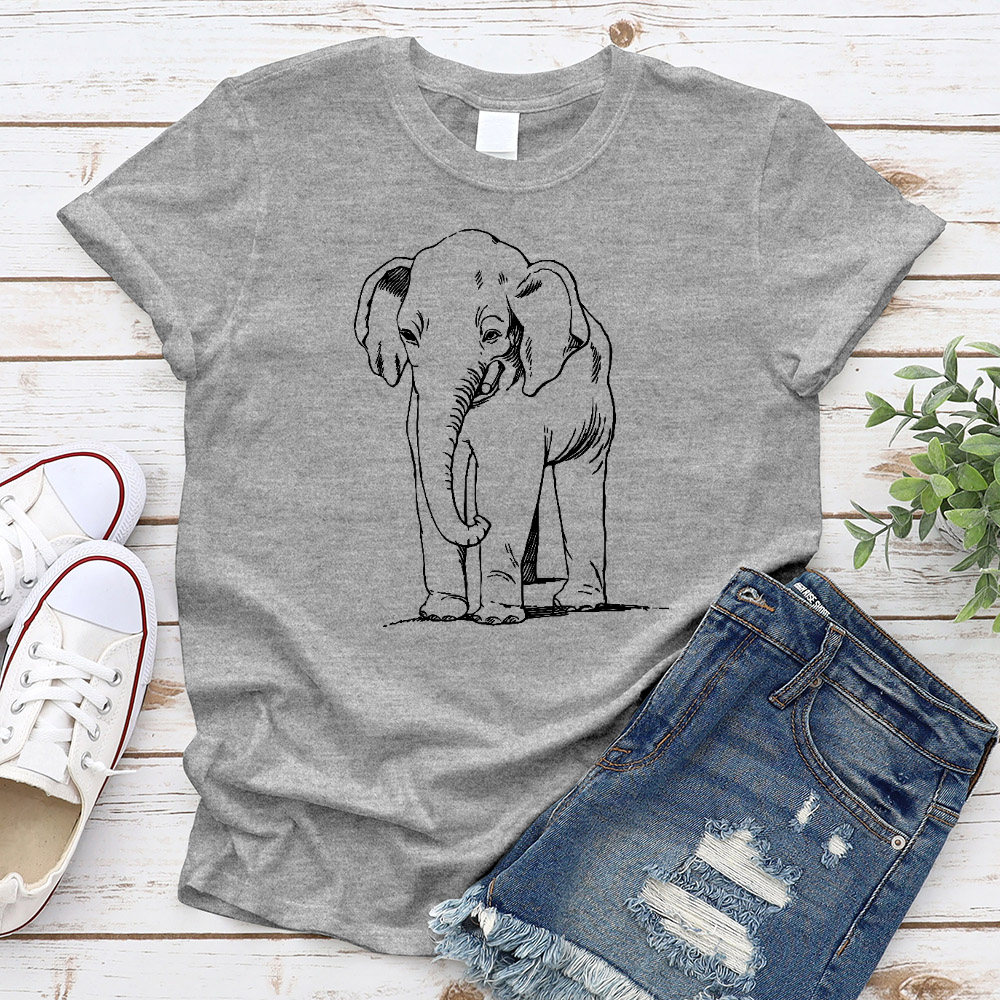 Standing Elephant T-Shirt