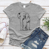 Standing Elephant T-Shirt