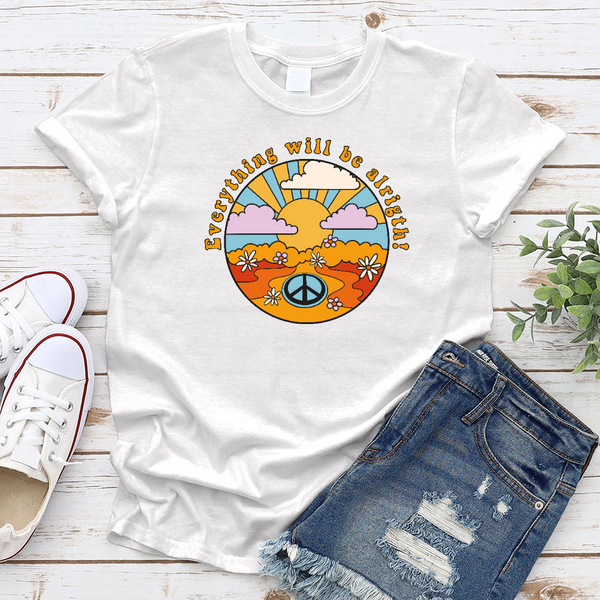 "Everything Will Be Alright" Retro T-Shirt