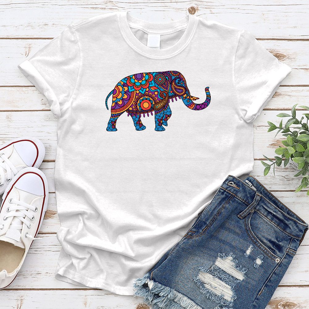 Native Colors Elephant T-Shirt