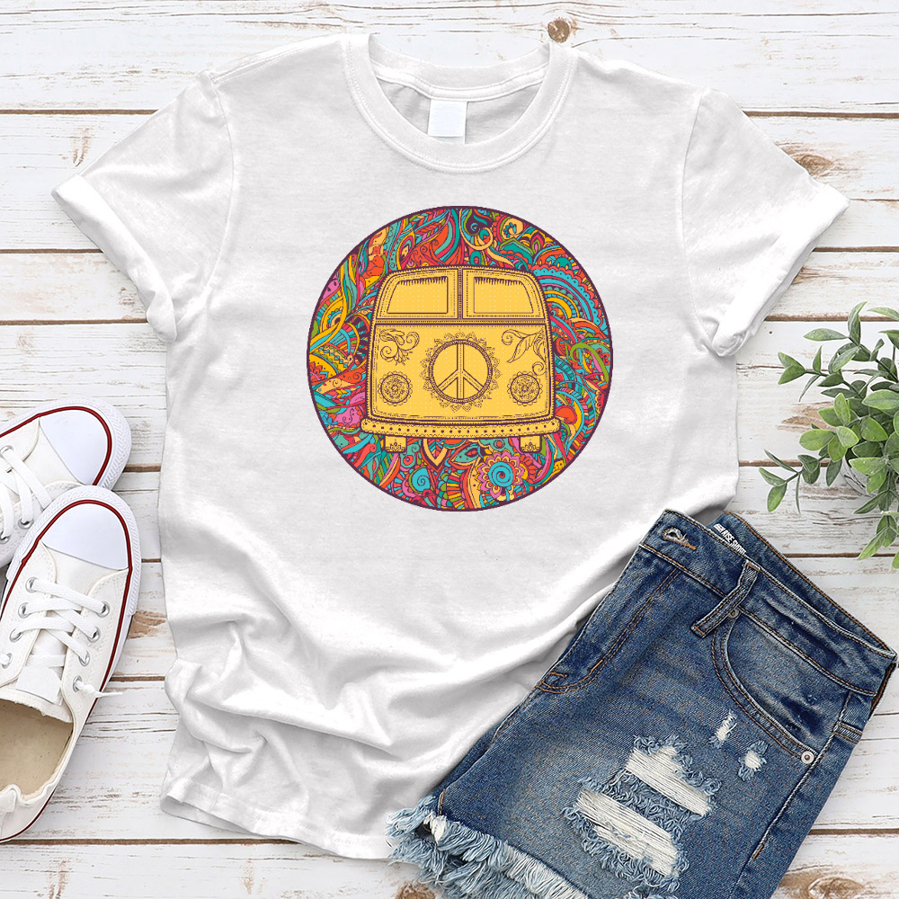 Vintage Hippie Bus Tee