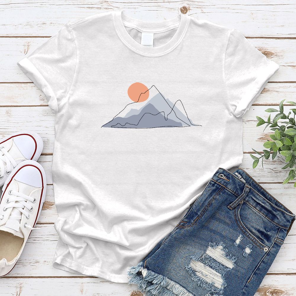 Abstract Mountain T-Shirt