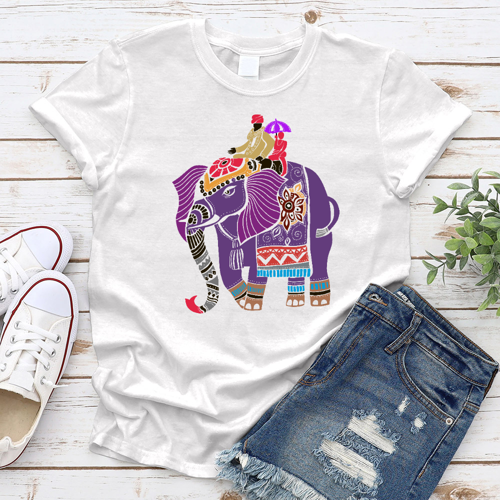 Traveling Abroad Elephant T-shirt