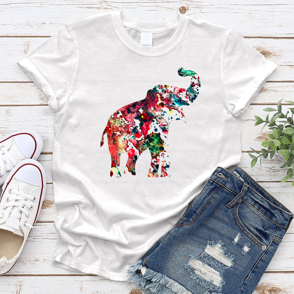 Watercolor Elephant T-shirt