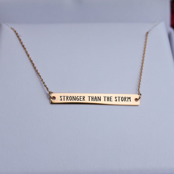 Stronger Than The Storm Necklace